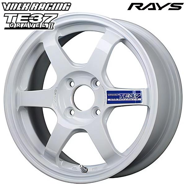 RAYS レイズ ボルクレーシング TE37 GRAVEL II 15インチ 6.0J 4H100 +