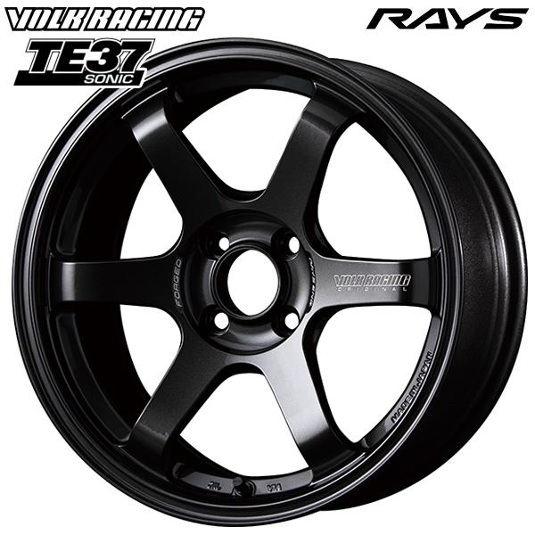 RAYS TE37 sonic 15×6j+42 4本セット RAYS レイズ ボルクレーシング TE37 SONIC 15インチ 6.0J 4H100 +42 MM