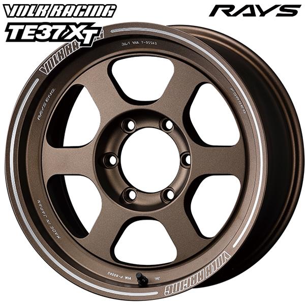 RAYS VolkRacing TE37XT ブラストブラック BC 16インチ 5H150 8J
