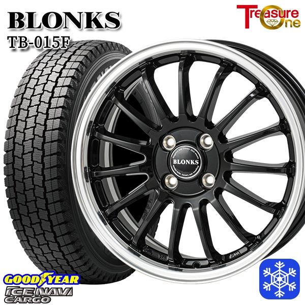 グッドイヤー（GOODYEAR） 145R12インチ 6PR アイスナビカーゴ 4H100 