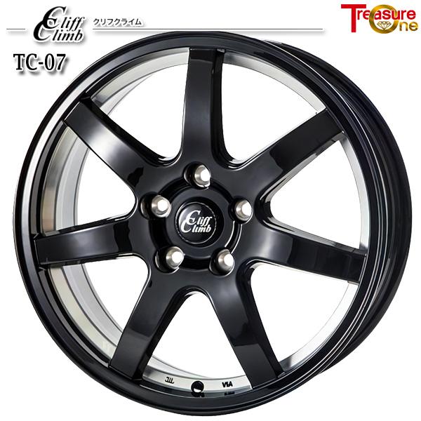 オールシーズンタイヤ ホイール4本セット 195/65R15インチ 5H114 トレジャーワン クリフクライム TC07 BK クムホ ソルウス 4S HA32