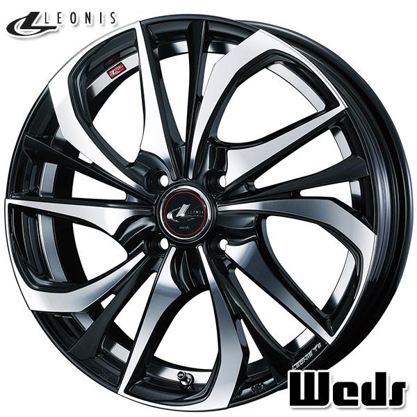 N-BOX Weds LEONIS EFbY IjX TE 15C` 4.5J 4H100 +45 PBMC A~zC[Pi 1{ 4{ȏ㑗