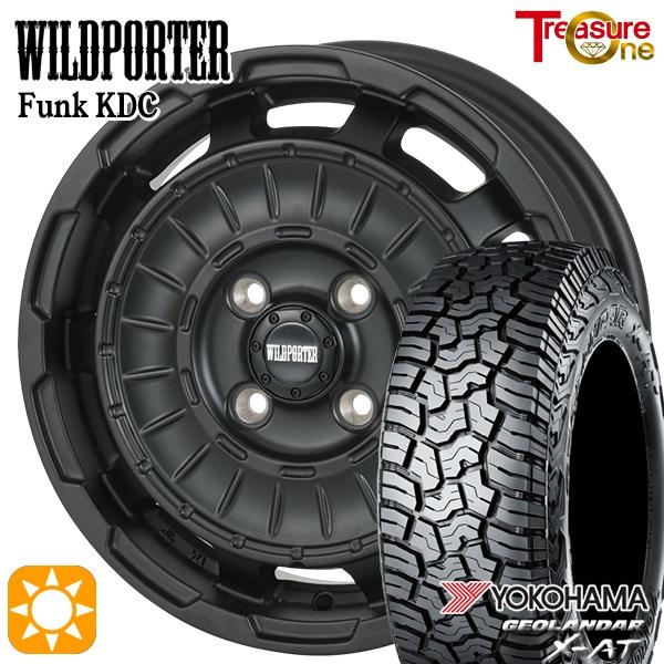 165/65R14 ヨコハマ ジオランダー X-AT G016 ワイルドポーター KDC MB 14インチ 4.5J 4H100
