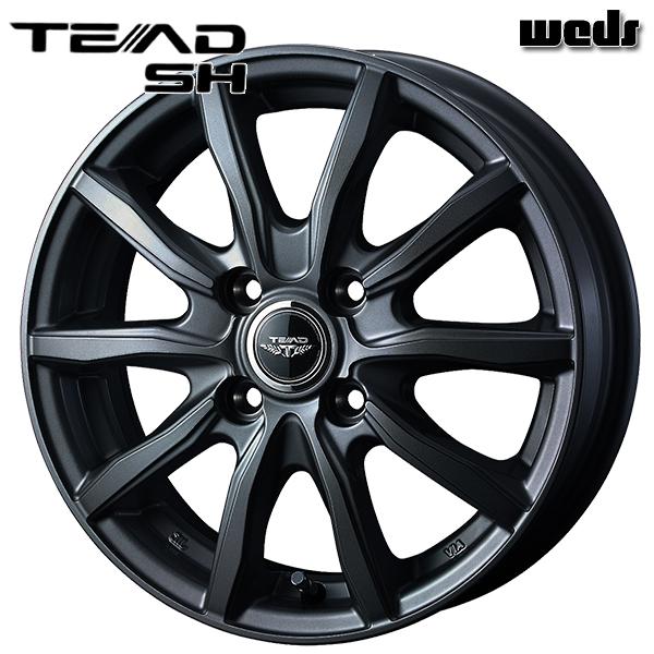 WEDS Weds ウェッズ テッド SH 14インチ 5.0J 4H100 +39 ガンメタ