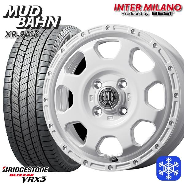 ブリザック ハスラー 165/65R14インチ ブリヂストン VRX3 4H100