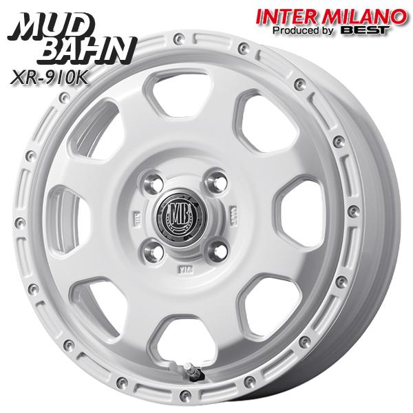 N-BOX等 BEST MUD BAHN マッドバーン XR-910K 15インチ 4.5J 4H100 +45