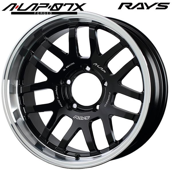 RAYS レイズ A・LAP-07X 18インチ 7.0J 5H139.7 +8 BD アルミホイール
