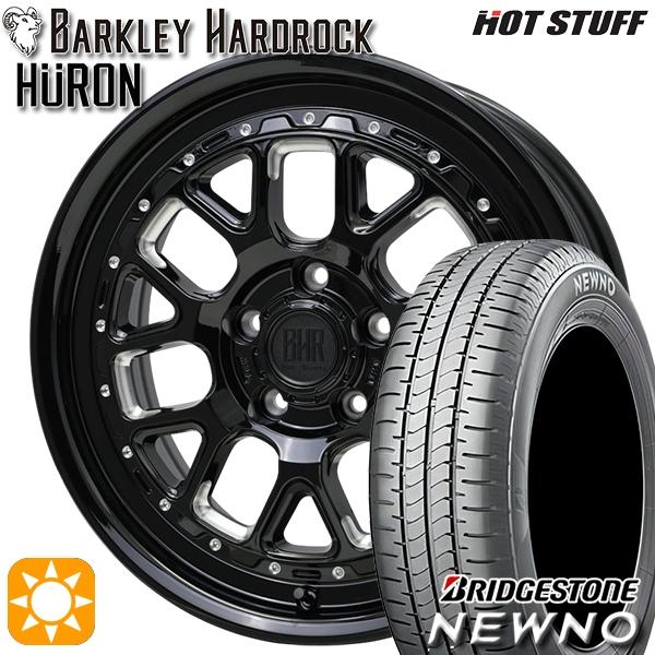 サマータイヤ ホイール4本セット 225/50R17インチ 5H114.3 バークレイハードロック ヒューロン GM/B ブリヂストン ニューノ