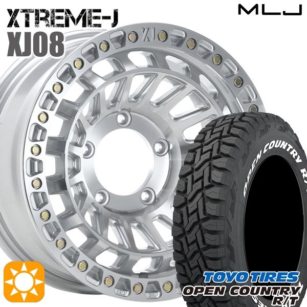 シエラ/ノマド 225/70R16 トーヨー オープンカントリー R/T ホワイトレター MLJ エクストリームJ XJ08 GM 16インチ 6.0J 5H1