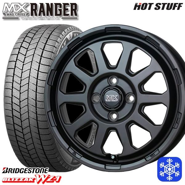 ブリザック 155/65R14インチ ブリヂストン WZ-1 WZ1 4.5J 4H100 