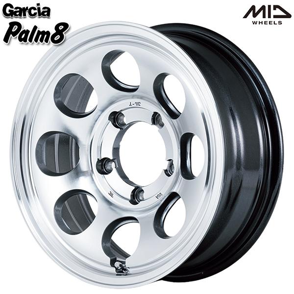 ちょくみ16インチ ホイール マルカサービス ジムニーシエラ MID Garcia Palm8 ガルシア パーム8 16