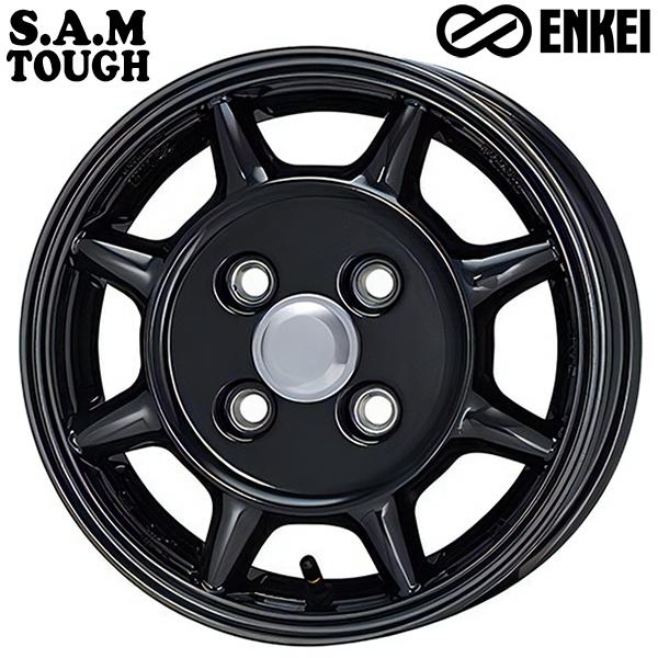 GRANDTREK 145/80R12 80/78N サマータイヤホイールセット 4H100 ENKEI