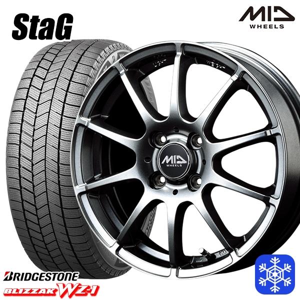 ブリザック 175/65R15インチ ブリヂストン WZ-1 WZ1 4H100 
