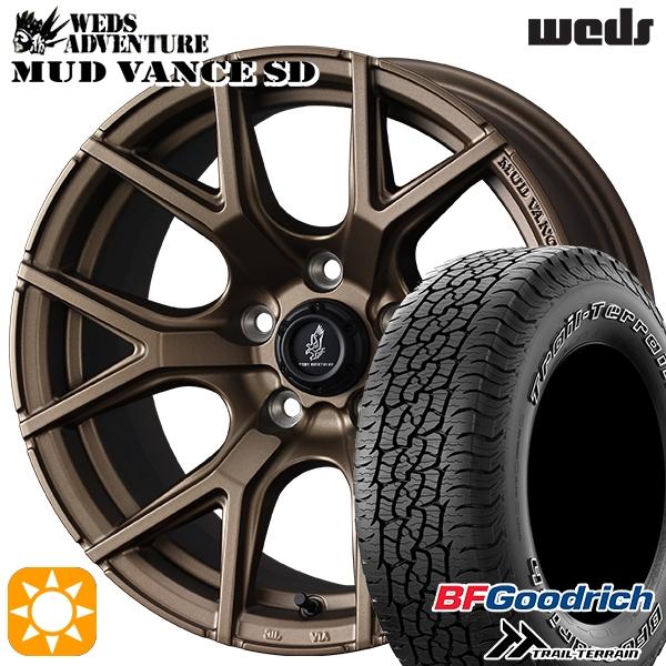 サマータイヤ ホイールセット 235/60R18インチ 5H114.3 Weds マッドヴァンス SD BR BF グッドリッチ トレールテレーン RBL