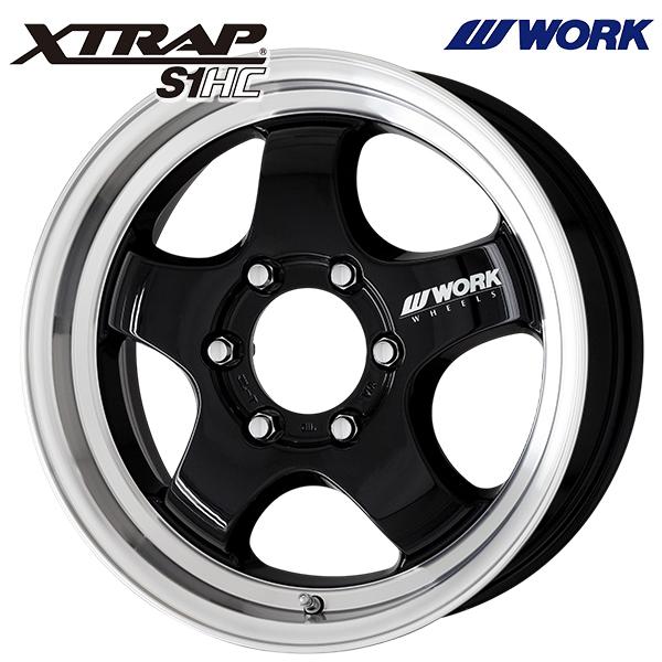 WORK 17インチ 6.5J 6H139.7 +38 WORK エクストラップ S1HC BRC アルミ