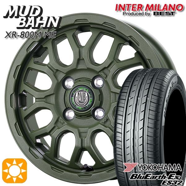 BluEarth サマータイヤ ホイールセット 155/65R14インチ 4H100 マッド 