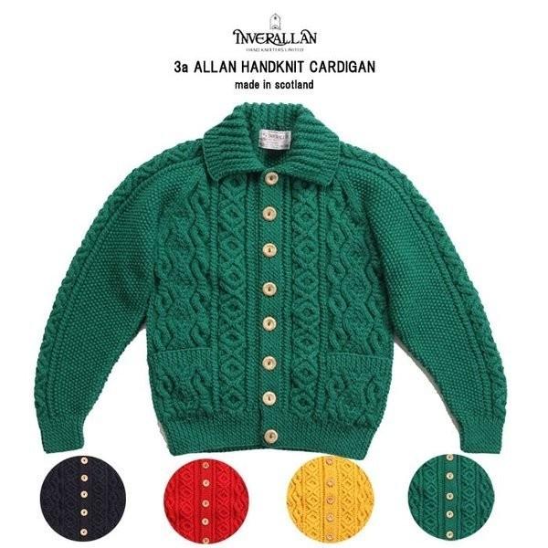 インバーアラン Inverallan 3a アラン ハンドニットカーディガン ウール100 全7色 Inverallan038 Mavazi Import Clothing 通販 Yahoo ショッピング