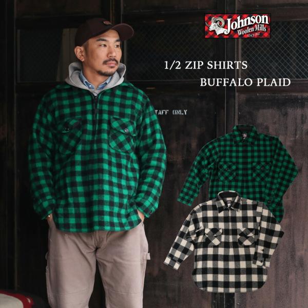 美品USA製JOHSON WOLLENMILLSバッファローウールジャケット