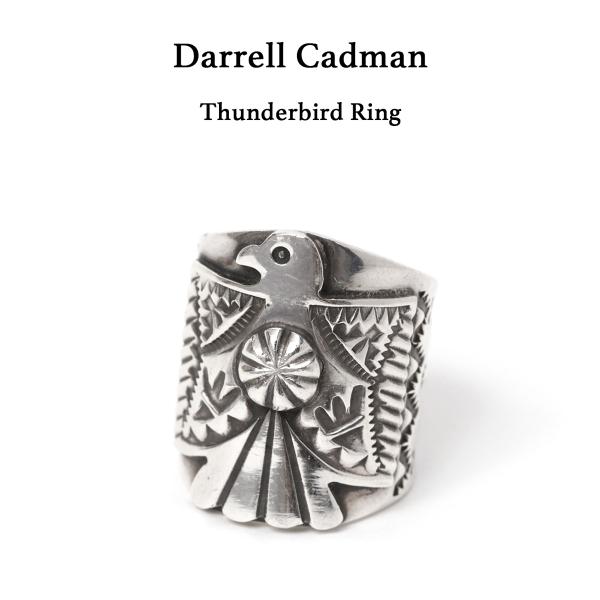 Darrell Cadman ダレル キャドマン Thunderbird Ring サンダーバード リング 9.5号 ナバホ族 navajo ネイティブアメリカンジュエリー インディアンジュエリー