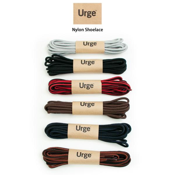 Urge アージ 靴ひも ナイロン シューレース 2本入り 全6色