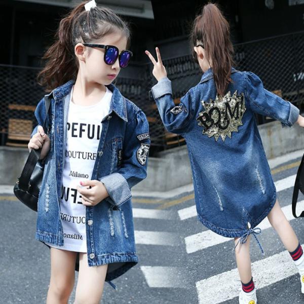 ベビー キッズ 子供服 女の子 アウター ジャケット 韓国子供服 ミリタリーデニムコート Buyee Buyee Japanese Proxy Service Buy From Japan Bot Online