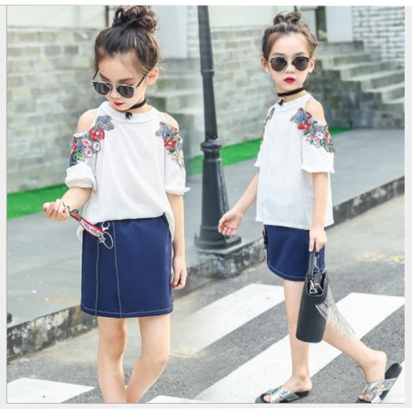 キッズ 子供服 女の子 セットアップ スカート 韓国子供服 海外ブランド