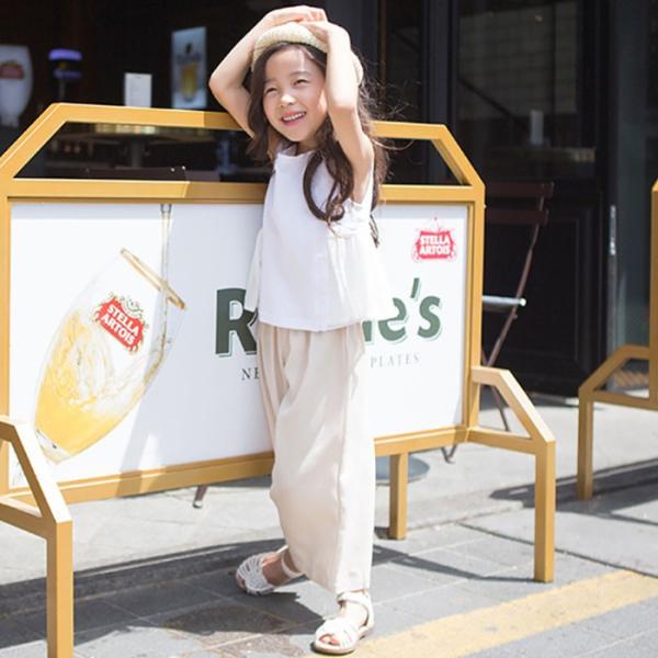 キッズ 子供服 女の子 ベビー セットアップ ガウチョ 韓国子供服 海外ブランド 異素材切り替えセットアップ Buyee Buyee Japanese Proxy Service Buy From Japan Bot Online