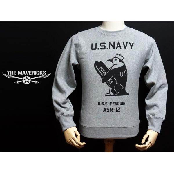 The Mavericks ブランド ミリタリー トレーナー メンズ 長袖 12oz 極