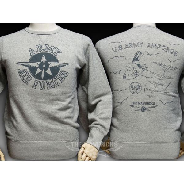 The Mavericks ブランド ミリタリー スウェット トレーナー メンズ 長袖 8 4oz ビンテージ 裏パイル Army Airforce エアフォース 手書き 杢グレー Buyee Buyee Japanese Proxy Service Buy From Japan Bot Online