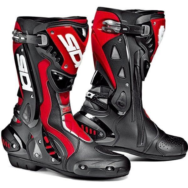 SIDI RACING ST BOOTS ブラック/レッド BK/RED サイズ42 26.5cm シディ 