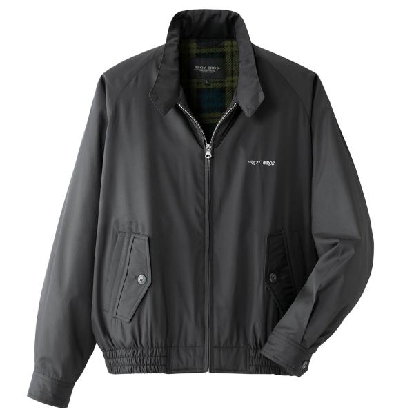 Troy Bros 短丈　スウィングトップ　ハリントンジャケット　カシミア混 Troy Bros 短丈 スウィングトップ ハリントンジャケット カシミア混