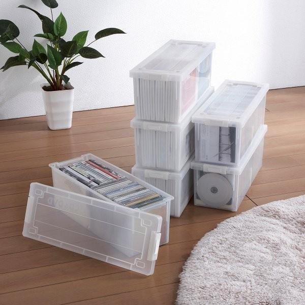 Cdケース Dvdケース 収納ボックス フタ付 収納ケース 小物入れ メディアボックス バックル式 おしゃれ クリア 同色 6個組 完成品 日本製 Buyee Buyee Japanese Proxy Service Buy From Japan Bot Online