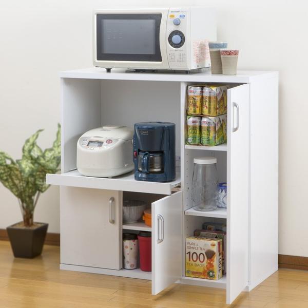 収納 炊飯器 電子レンジ 食器棚 キッチンボード 通販 価格比較 価格 Com