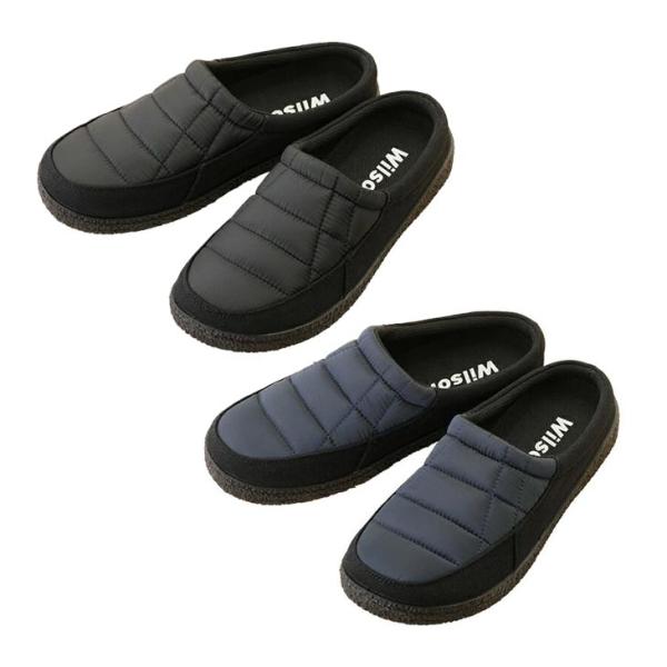 つっかけサンダル レディースメンズ あったかい 冬用 防寒キルトサボサンダル2色組 同サイズ ブラック ネイビー 6307 マックスレックス 通販 Yahoo ショッピング