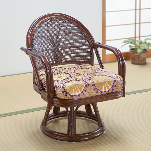 【オットマン付き♪】ラタン 藤「リクライニングチェア」 涼しい 古家具 アジアン maxlex_a33194