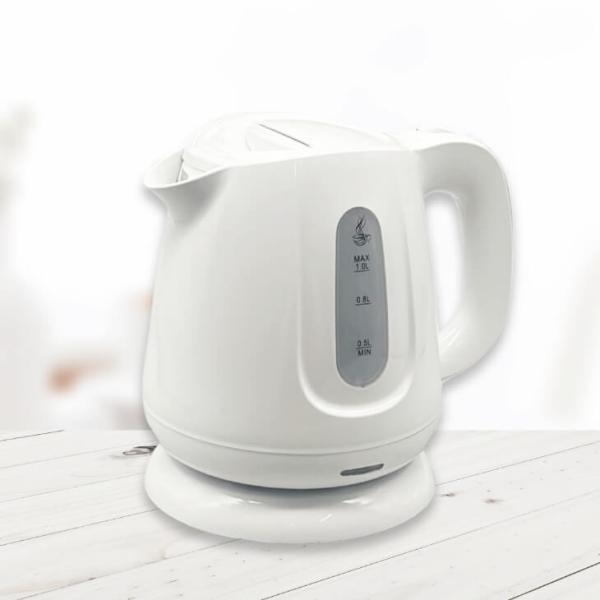 コードレス 電気ケトル 1L 白 ホワイト : マックスレックス - 通販