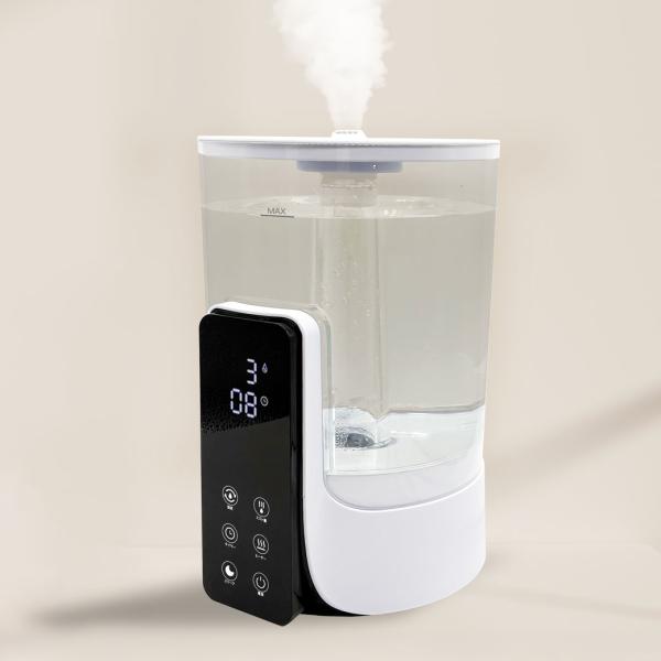 ハイブリッド加湿器 上部 給水式 ミスト OFFタイマー リモコン付属 5L