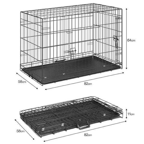 ペットケージ ペットゲージ ケージ 犬 猫 頑丈なスチール製 ペットケージ 犬用ケージ 折りたたみ 小型犬 中型犬 大型犬 おしゃれ 格安 Xlサイズ 簡易 犬用 猫用 ドッグ キャット 犬小屋 ゲージ 室内 持ち運び 送料無料 代購幫
