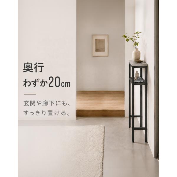 ���t�[1�� �R���\�[���e�[�u�� �X���� ���� ��60cm�~20cm ����80cm ���I ����3�i�K ����I �I �L�� ���փ��b�N ���փe�[�u�� ���[�I �������� ���i�摜5