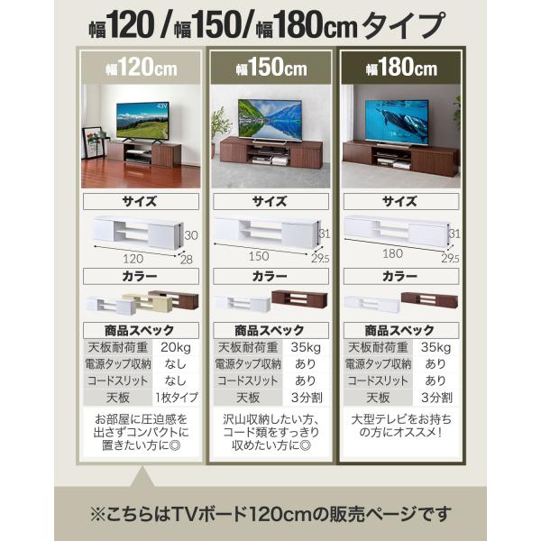 �e���r�� ���[�{�[�h ���t�� ��120cm 32�^�`50�^ ���[�^�C�v �e���r�{�[�h �e���r���b�N �I�t�� TV�{�[�h AV���b�N TV���b�N TV�� 1�N�ۏ� �������� ���i�摜2