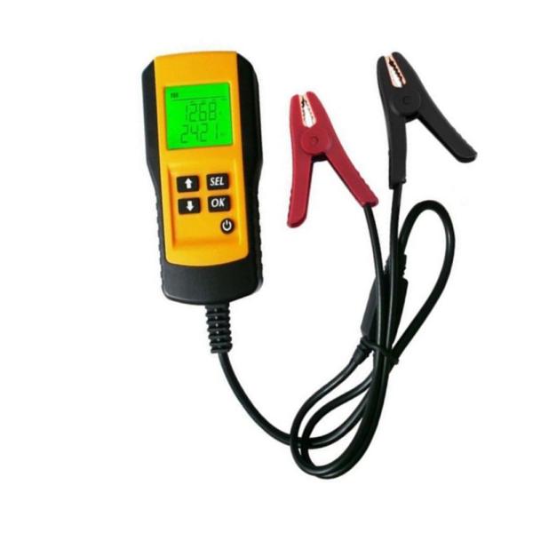 送料無料　バッテリーテスター　バッテリーチェッカー　故障　車　自動車　メンテナンス　電圧 テスター　12V蓄電池　CCA　測定　バッテリー診断機