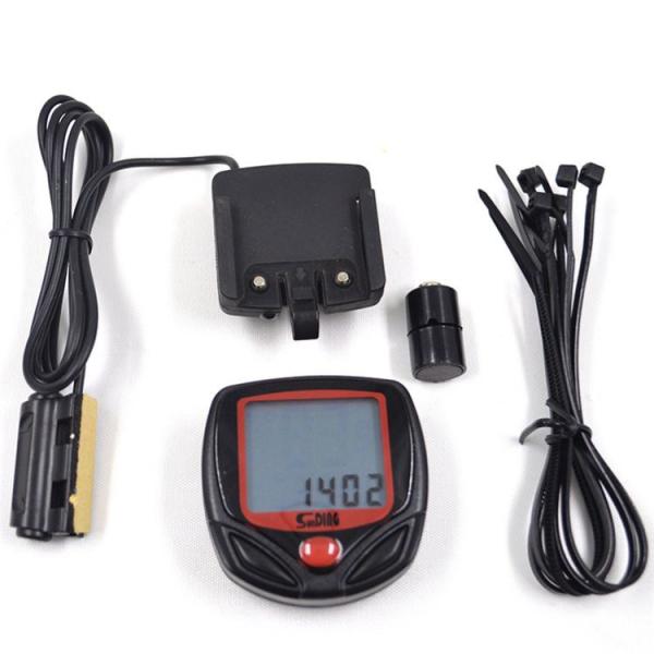 便利な７つの機能速度計(走行中の速度)走行距離(km/h・mile/h)積算距離(オドメーター)最高速度平均速度走行時間時計取り付け方法1.センサーの取り付けは、センサー本体とマグネットが重なるように５ｍｍ以内の隙間を設けて取付けます。2....