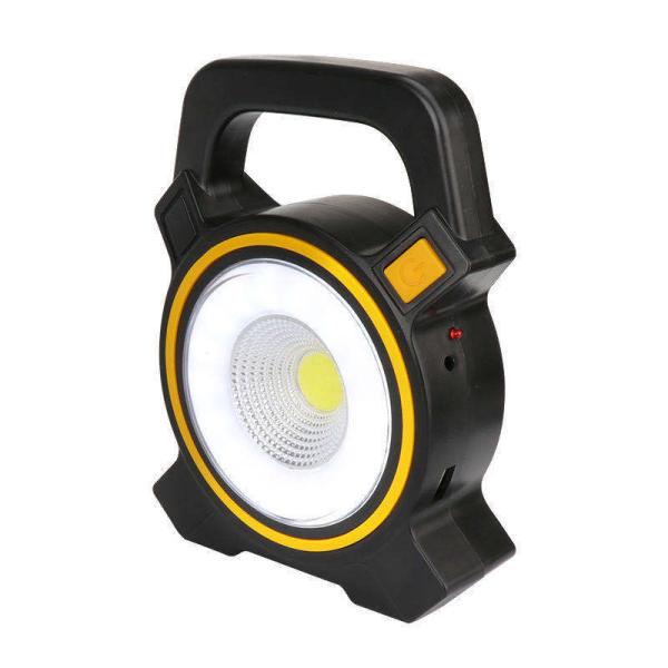 高輝度COB型スタンドライト　ワークライト　ポータブル投光器 LED 300ルーメン 驚異の明るさ 充電式　COB 手持ち　置型 広範囲 作業灯
