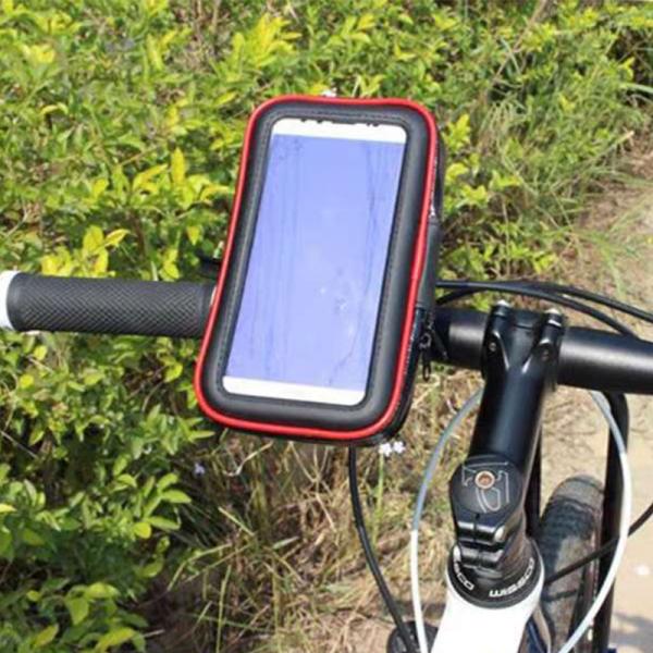 送料無料　自転車　バイク　ハンドルホルダー　防水　スマホホルダー　360度回転　ハンドルバーマウント　自転車ホルダー　6.5インチ
