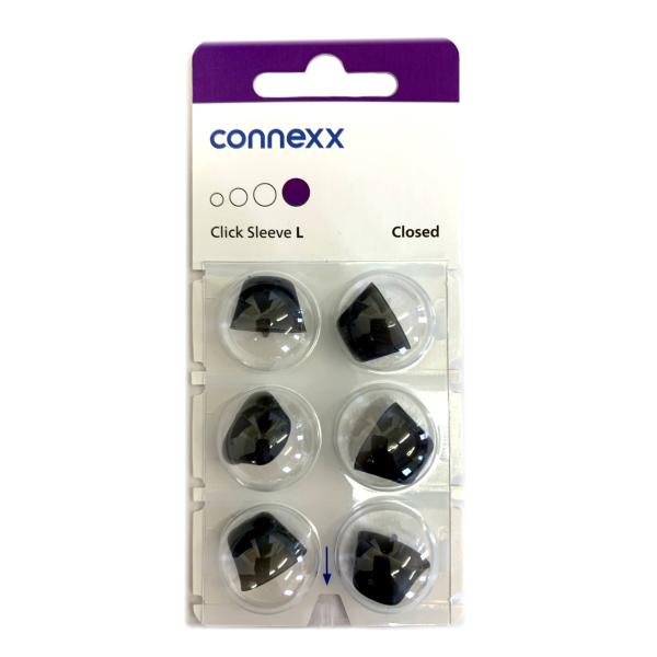 シグニア　シバントス　ミニレシーバー用クリックスリーブ2.0　（L）11＋16ｍｍ同サイズ6個入り※穴なし※クリックスリーブ穴なしには通気ベントが空いています。10951151