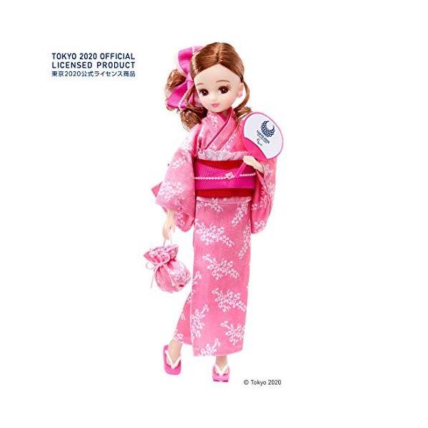 東京オリンピック 浴衣 リカちゃん Takara Tomy - 浴衣 リカちゃん 紺色 東京オリンピック 未開封