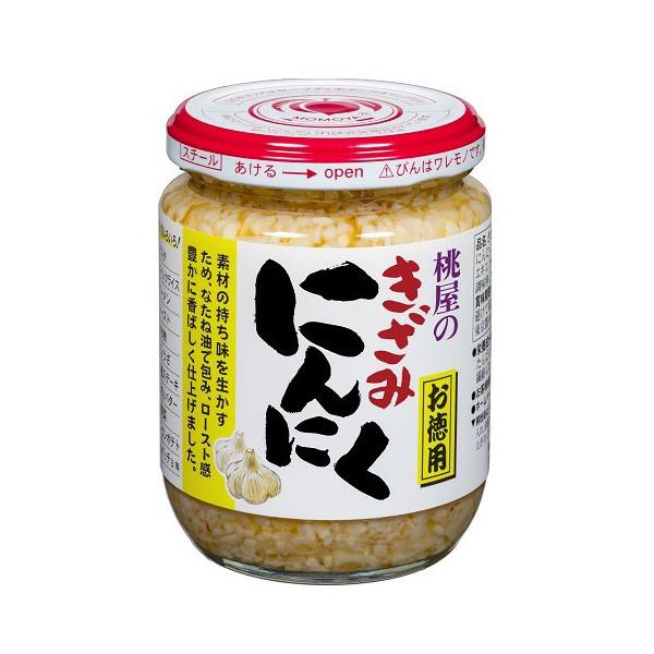 桃屋（momoya） きざみにんにく お徳用 230g ×6 メーカー直送 : MAXZEN