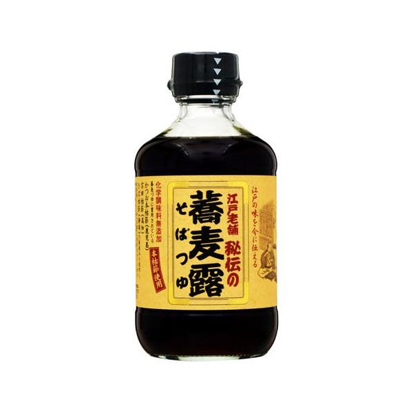 ヒゲタ醤油 ヒゲタ 江戸老舗 秘伝の蕎麦露 瓶 300ml ×6 メーカー直送