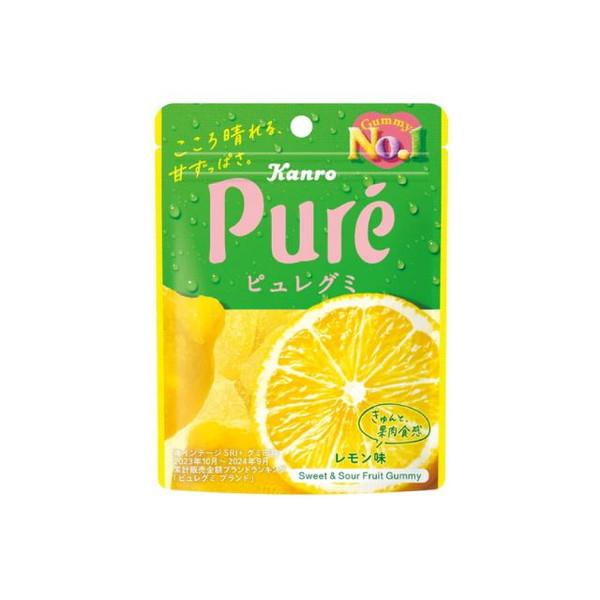 Kanro カンロ ピュレグミ レモン 56g ×6 メーカー直送 : MAXZEN Direct