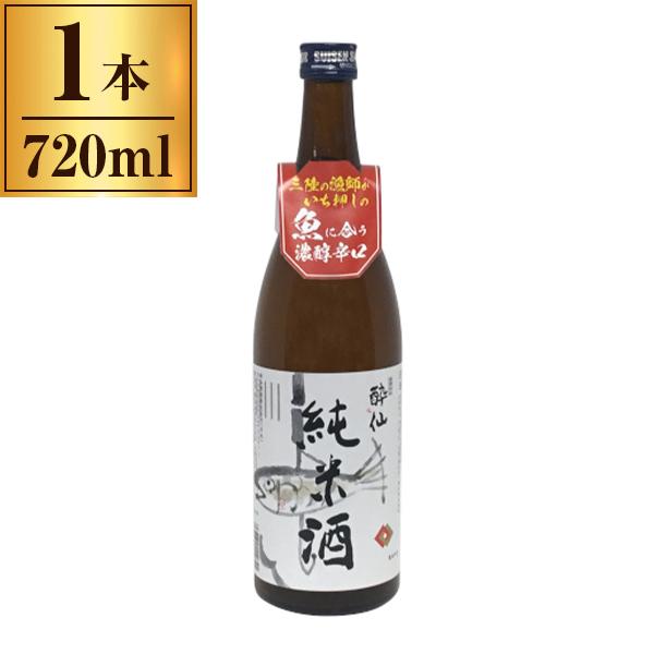 酔仙酒造 清酒 酔仙 純米酒 720ml メーカー直送 : MAXZEN Direct Yahoo